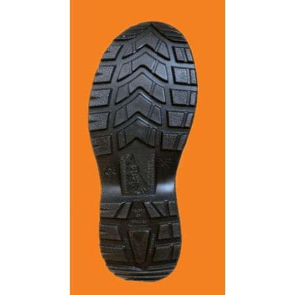 NEW MENS SAFETY WORK BOOTS- IMPACT & SLIP RESISTANT, WATERPROOF | BROWN SIZE 10 - Picture 9 of 11